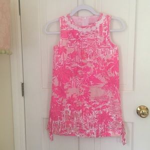 Pink lily pulitzer children’s dress.
